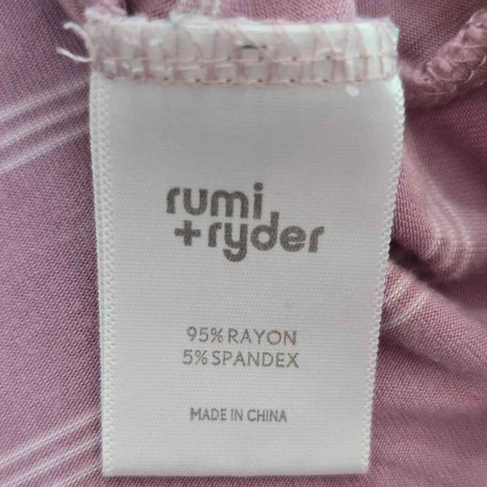 2 Rumi + Ryder Muscle Tanks Girls L 12-14 Soft and Flowy